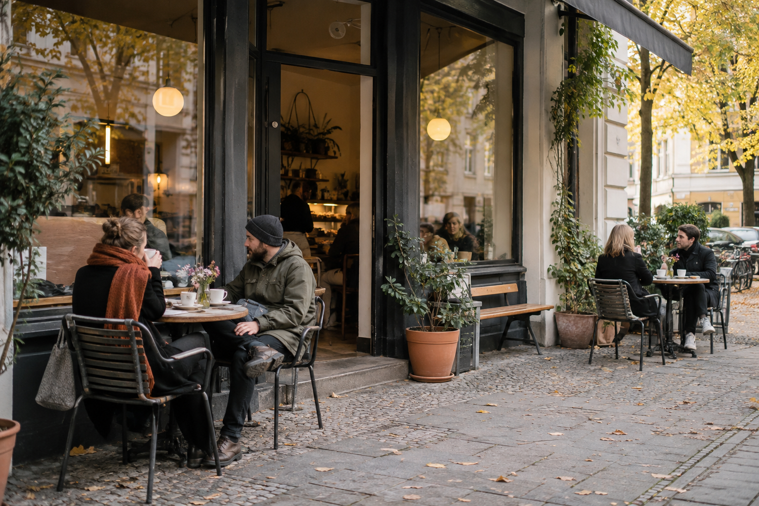 Der Kaffee darf heute ein bisschen länger dauern
